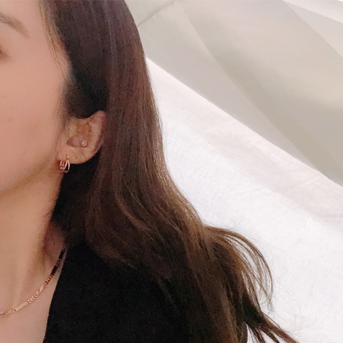 14k 18k 부부 지선우 링귀걸이