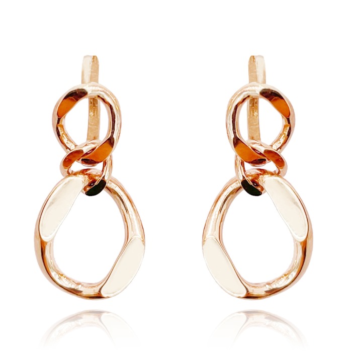14k 18k 펜트하우스 귀걸이