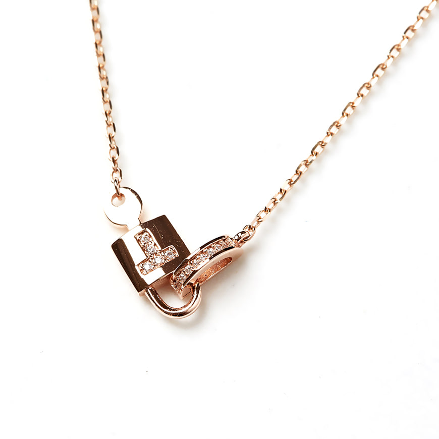14k 18k LOCK N KEY 목걸이