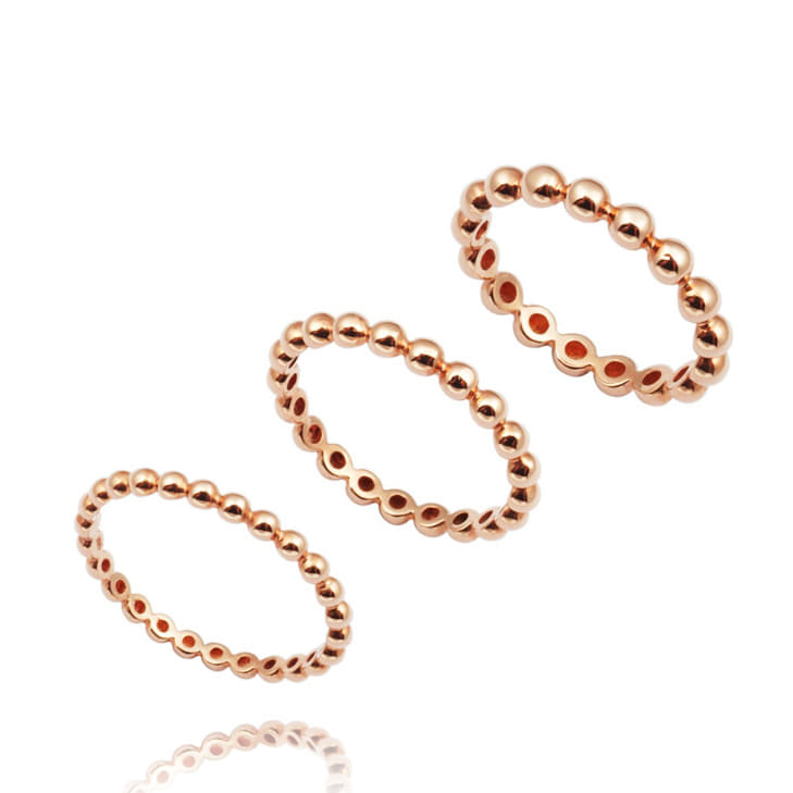 14k 데일리 볼반지 중(2.5mm) 제품 이미지