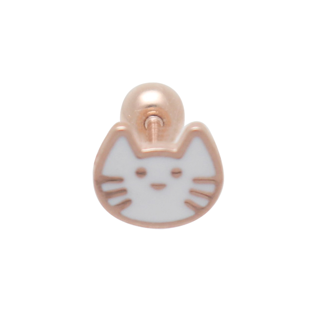 14k 야옹 고양이 피어싱