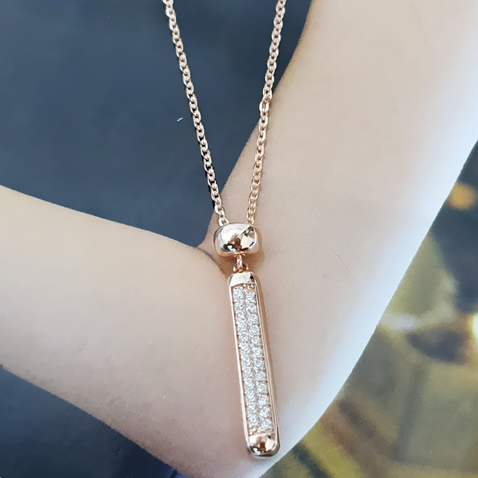 14k 18k 케레베 스틱 목걸이