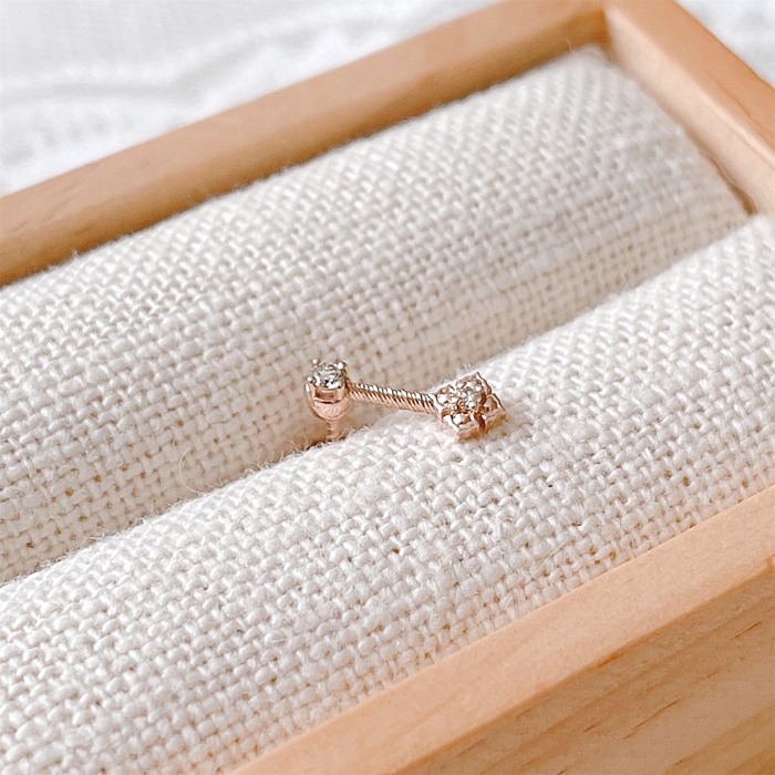 14k 18k 심플 라블렛 드롭큐 라블렛