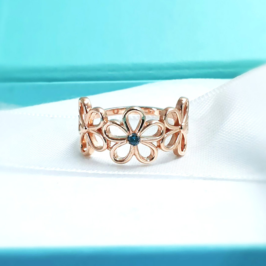 14k 18k FLOWER 청쓰브 반지
