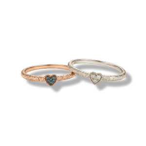 14K 18K 빈티지 텍스처 미니 포인트링
