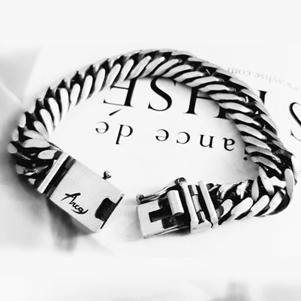 Silver 실버 체인 팔찌