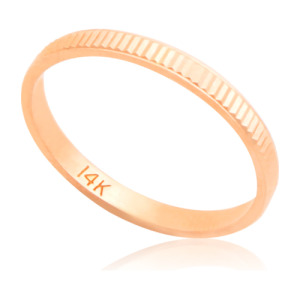 14k 18k 도토로로 심플 실반지